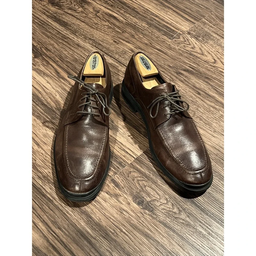 Cole Haan Air Stylar Spit Toe Oxford Men's Leather Shoes 10M Brown C10697